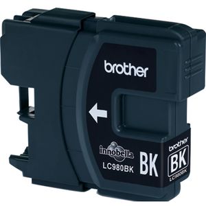 Produktbild für Tinte Brother LC-980BK schwarz
