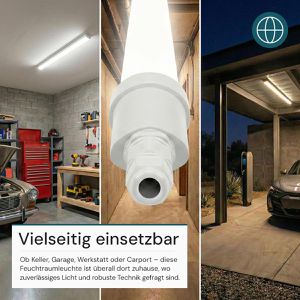 Produktbild für Feuchtraumleuchte Luxula LX200129, LED mit 24 Watt
