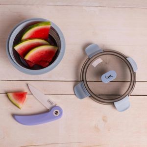 Produktbild für Frischhaltedose Lurch Up &amp; Down, aus Silikon / Kunststoff