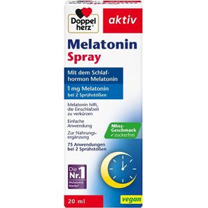 Melatonin Doppelherz aktiv Spray, 20 ml für 75 Nächte