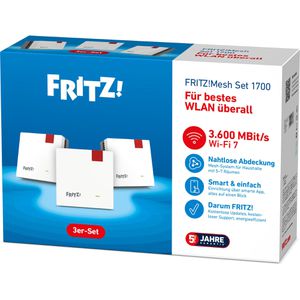 Produktbild für WLAN-Repeater AVM FRITZ!Repeater 1700, 3er Set
