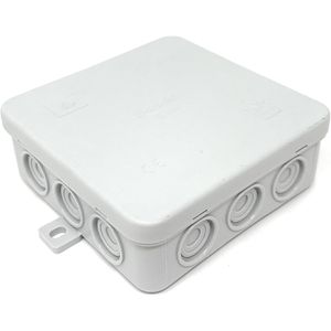 Produktbild für Abzweigdose f-tronic E114, Spritzwasserschutz IP54 für außen