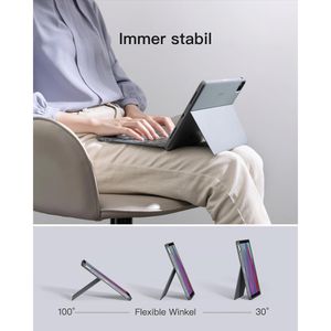 Produktbild für Tablet-Hülle Inateck KB04111, grau