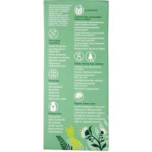 Produktbild für Slipeinlagen natracare panty liners Curved