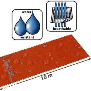 Produktbild für Tapeverband Alpidex Sport-Tape, wasserabweisend, orange