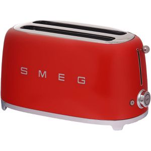 Produktbild für Toaster Smeg TSF02RDEU 50er Retro Style, mit 6 Röststufen