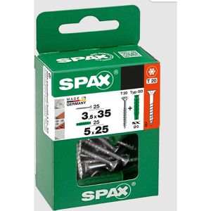 Produktbild für Schrauben-Dübel-Set Spax 4101880500252, Typ SD