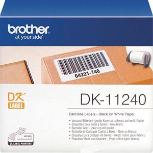 Produktbild für Brother-Etiketten Brother DK-11240, weiß