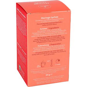 Produktbild für Tee Dallmayr Pyramiden Moringa Lychee