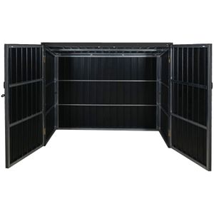 Produktbild für Müllcontainerbox Mendler HWC-J29, 213 x 172 x 112 cm