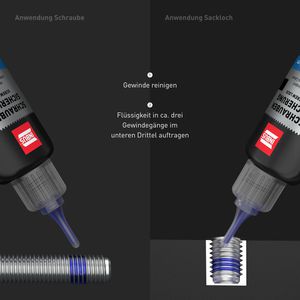 Produktbild für Schraubensicherung INBUS 79560, mittelfest