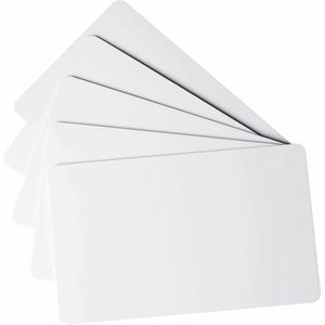 Plastikkarten Durable Duracard Light, blanko, weiß glänzend