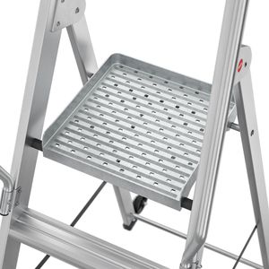 Produktbild für Stehleiter Hailo Master P80, 10000120, 2 Handläufe &amp; Plattform