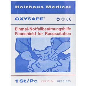 Beatmungsmaske Holthaus Oxysafe, nach DIN 13154