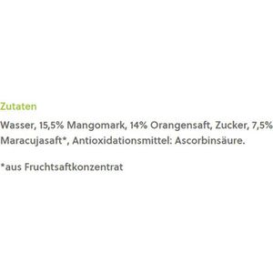 Produktbild für Saft albi Mango Maracuja Orange