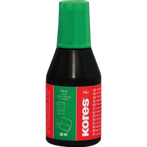 Stempelfarbe Kores SF71308, wasserbasiert, grün