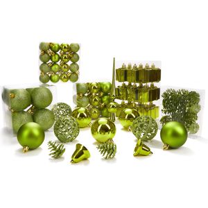 Produktbild für Weihnachtskugeln BRUBAKER 8000.09, grün