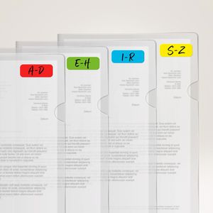Produktbild für Vielzwecketiketten Zweckform 51047, 5 Farben