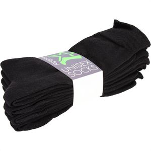 Produktbild für Socken Footstar Neon Glow, schwarz, 8 Paar