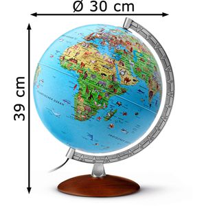 Produktbild für Globus Räthgloben KI3010, Kinderglobus, Ø 30cm