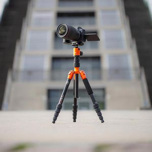 Produktbild für Stativ Rollei Compact Traveler No. 1 Alu, Höhe bis 145,5 cm