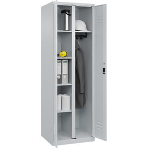 Produktbild für Mehrzweckschrank CP-Möbel Classic Plus, abschließbar, grau