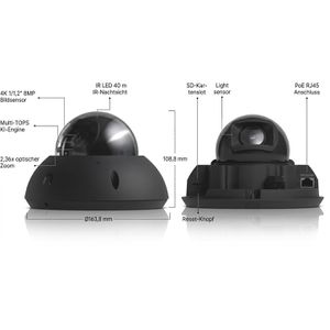 Produktbild für Überwachungskamera UbiQuiti G6 Pro Dome, außen