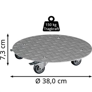 Produktbild für Pflanzenroller Wagner-System ALASKA GH 7002, bis 100kg, Ø 38cm