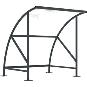 Produktbild für Fahrradunterstand WSM Bamberg B 1/02, anthrazit, aus Metall