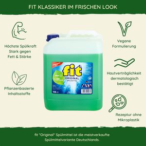 Produktbild für Spülmittel fit Original, mikroplastikfrei