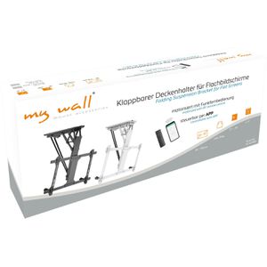 Produktbild für TV-Deckenhalterung myWall HL44ML, für 32 - 70 Zoll, schwarz
