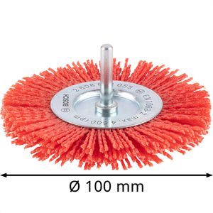 Produktbild für Drahtbürste Bosch Pro gewellt, Scheibenbürste Ø 100mm