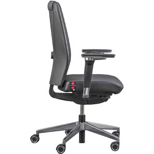 Produktbild für Bürostuhl Köhl TEMPEO 6500 WAVE LEDER, AIR-SEAT