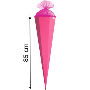 Produktbild für Schultüte Roth 668537, Rohling, pink
