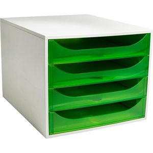 Produktbild für Schubladenbox Exacompta 228697D, Ecobox, A4