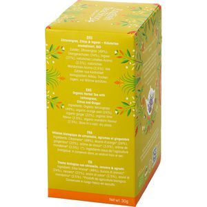 Produktbild für Tee EnglishTeaShop Zitronengras, Zitrus &amp; Ingwer, BIO