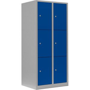 Schließfachschrank Lüllmann 523321, blau