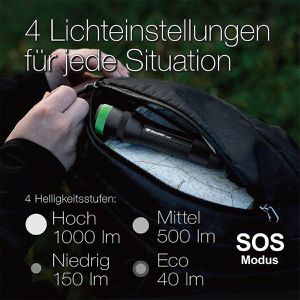 Produktbild für Taschenlampe GP Batteries CR42, LED, aufladbar