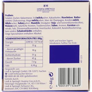 Produktbild für Pralinen Lindt Weihnachts-Zauber Mini Pralinen, 9 Stück