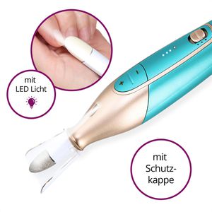 Produktbild für Maniküre-Pediküreset Beurer MP 84, LED &amp; Lade-Etui, kabellos