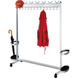 Produktbild für Garderobenständer Kerkmann Multiline 6754, silber