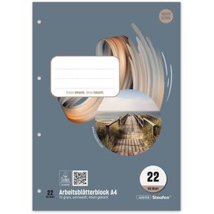Produktbild für Arbeitsblock Staufen Style, 040450005, A4, kariert