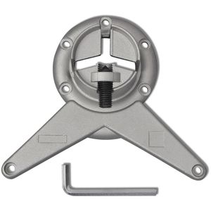 Produktbild für Tischbein vidaXL 242136, silber aus Metall