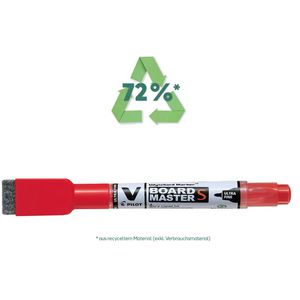 Produktbild für Whiteboardmarker Pilot V-Board Master S, rot