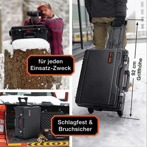 Produktbild für Transportkoffer YPC Xplorer Case XXL, abschließbar, Kunststoff