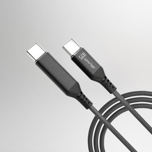 Produktbild für Ladekabel smrter Speedy100, anthrazit, 1m