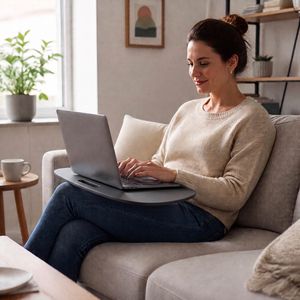 Produktbild für Laptopkissen Zeller 13000, mit Schaumstofffüllung