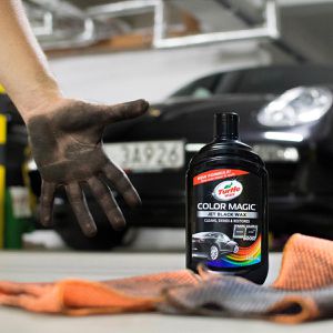 Produktbild für Autopolitur Turtle-Wax 52708 Color Magic Jet Black Wax