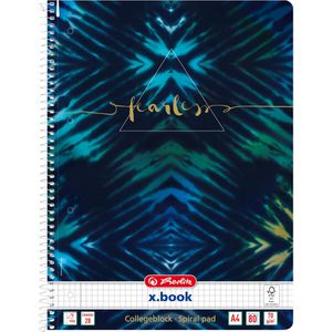 Produktbild für Collegeblock Herlitz New Batik Fearless, 400173294, A4