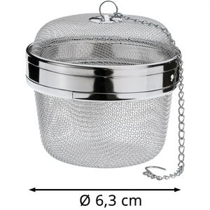 Produktbild für Teesieb Küchenprofi Tee-/Gewürzkugel aus Edelstahl